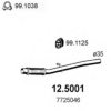 ASSO 12.5001 Exhaust Pipe